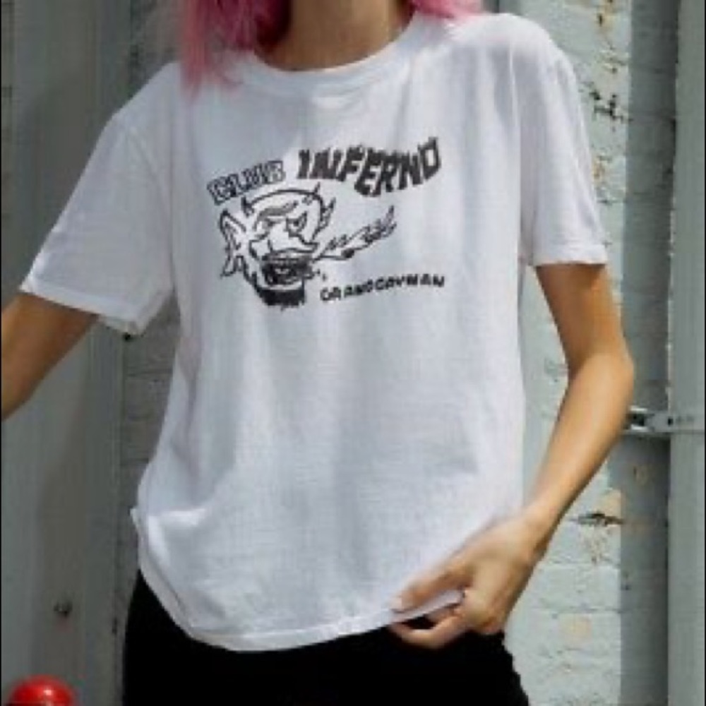 Brandy Melville Club Inferno Tee